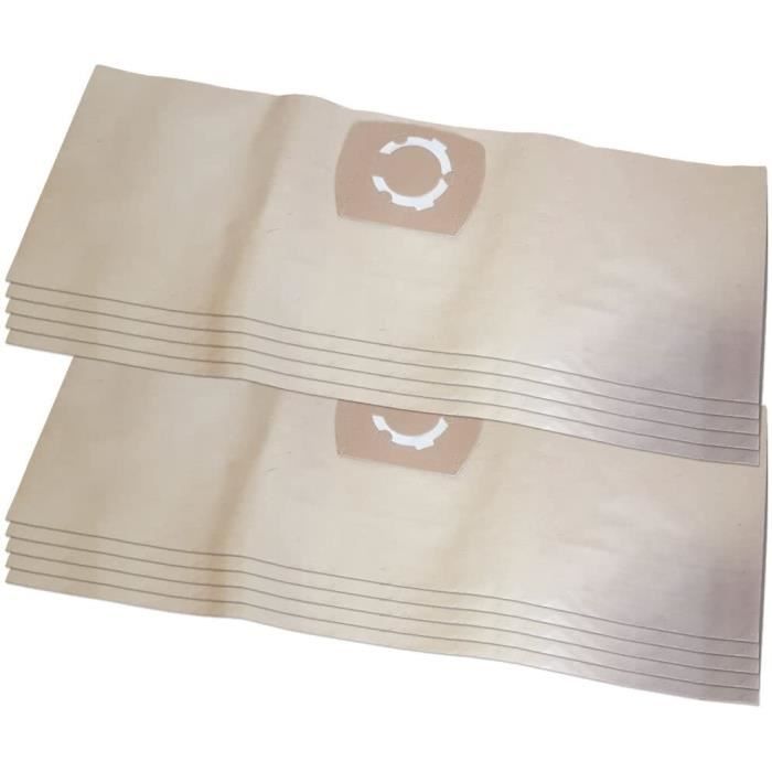 10 Sacs Aspirateur Pour Tornado Calypso TO 6510 / 6530 – Compatibles Philips, AEG-Electrolux