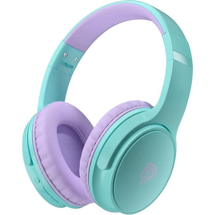 Bluetooth Pour Enfants Sans Fil, Bluetooth Casque Audio Enfants Avec Hd