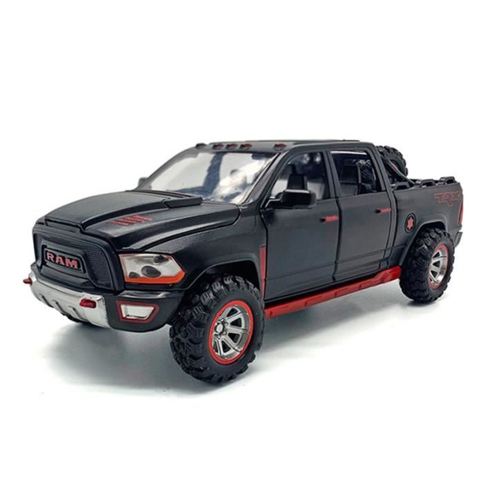 Noir Voiture Dodge Ram Trx En Metal Moule Sous Pression Echelle 1 32 Modele De Voiture Pour Garcons Joue Cdiscount Jeux Jouets