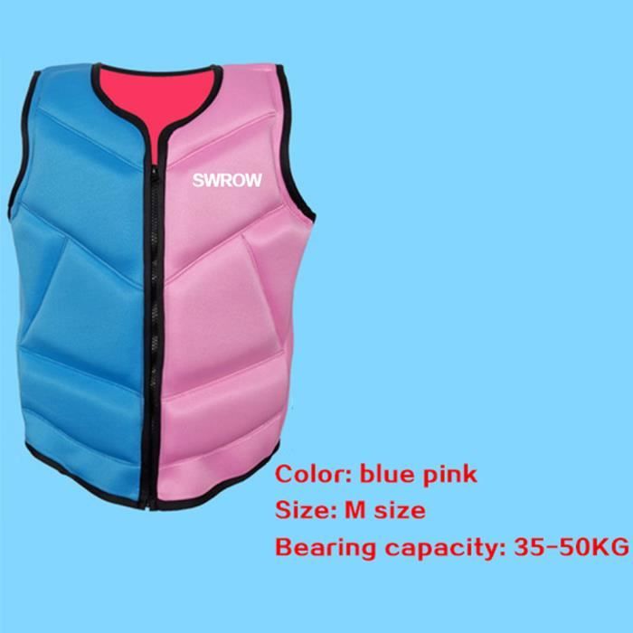 Gilet De Sauvetage Pêcheur Adulte - Avec Poches Multiples - Ajustable, Flottabilité EPE - Pour Kayak, Bateau, Paddle - Taille Unique Réglable