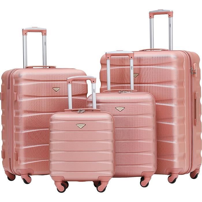 Lightweight 4 Wheel Abs Hard Case Suitcases Cabin & Hold Luggage