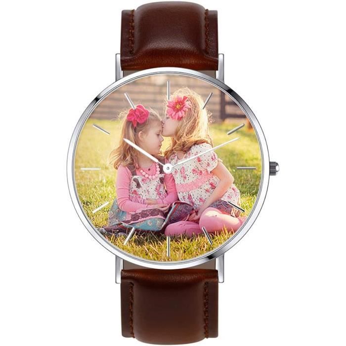 Montre pour homme avec gravure cheap