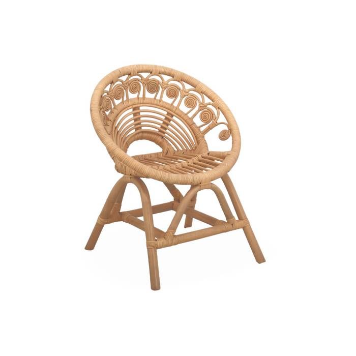 sweeek - Fauteuil enfant bohème rotin ALICE