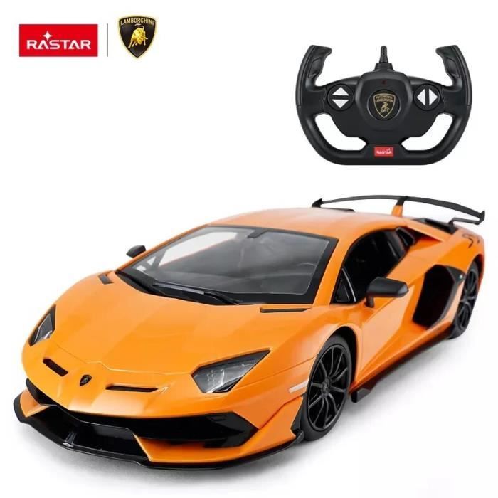 Orange RASTAR Voiture T l command e Lamborghini Aventador SVJ RC