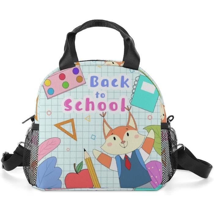 Ferocity Lunch Box Enfant Personnalisable - Boîte Repas Bento Gourde Renard