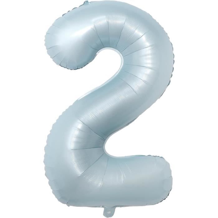 Ballon Aluminium Chiffre 7 Or 86 cm - gonflage air et hélium
