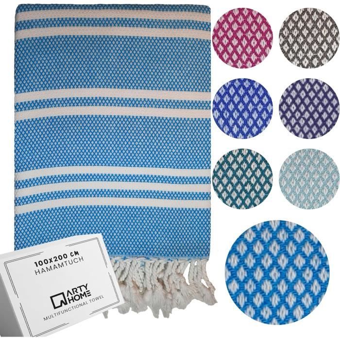 Grande Serviette Éponge London, Serviette De Sauna 85X200, Serviette De