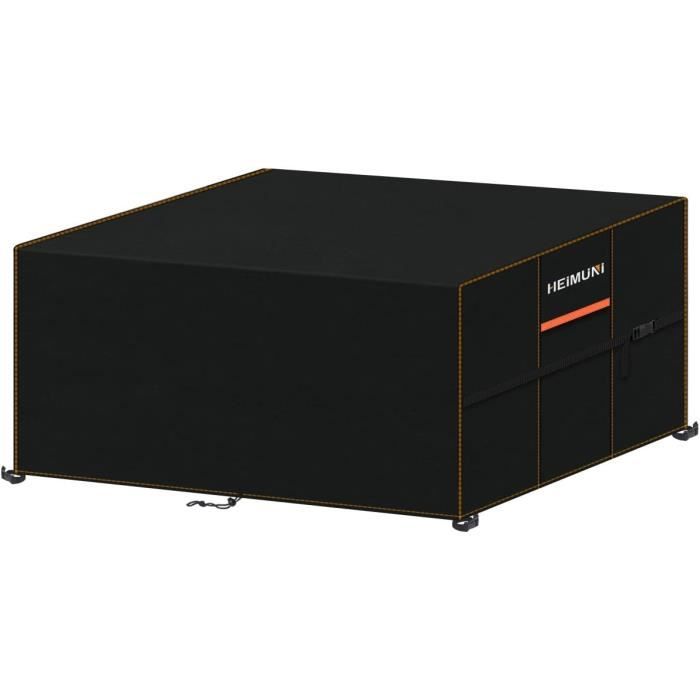 Housses De Meubles De Jardin, Housse Salon De Jardin Exterieur Avec Évent, 420D Oxford Tissu Housse Table De Jardin, Bâche De Protection Pour Chaise Meubles Étanche Imperméable, Anti-UV, 150x90x80 Cm