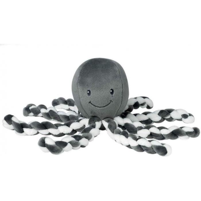 No97 Peluche Poulpe Des La Naissance Et Pour Bebes Prematures 23 Cm Blanc Gris Cdiscount Puericulture Eveil Bebe
