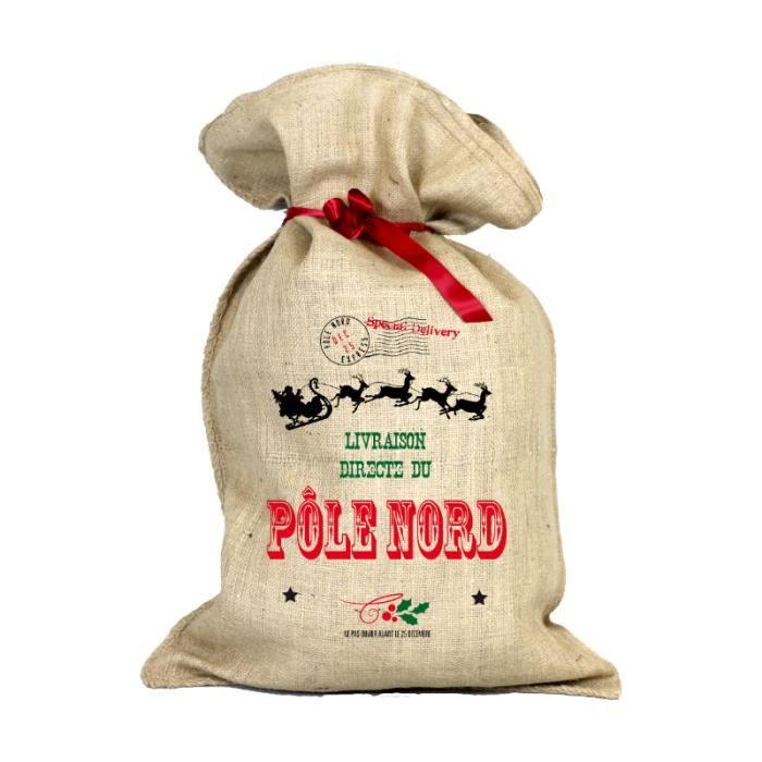 Hotte Du Pere Noel Achat Vente Chaussette De Noel Cdiscount