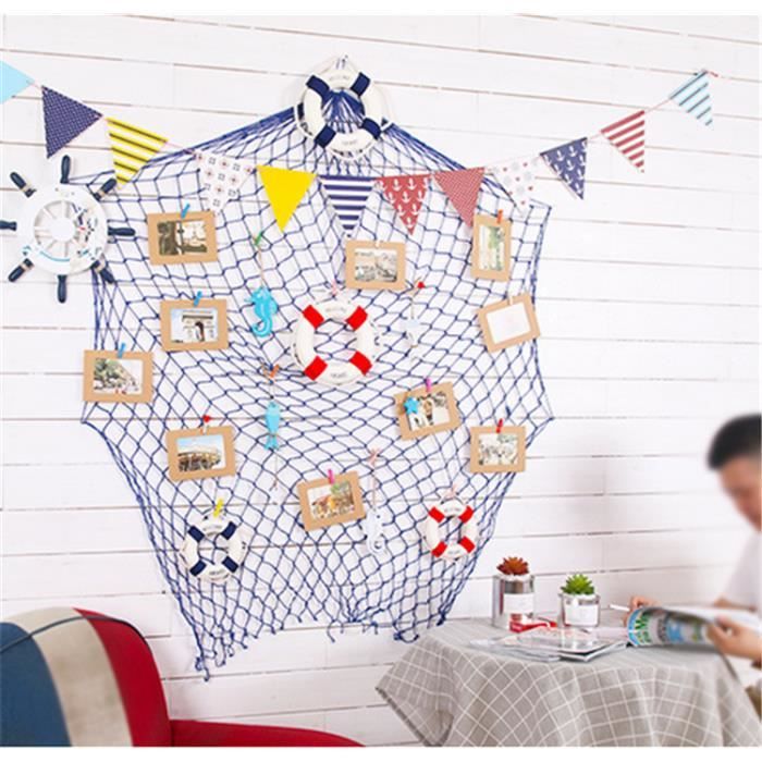 Get Wallpaper Lot De 15 Style Filet De Peche Decoratif Murale A Suspendre Nautique Fishing Net Avec Cadre Photo Decoration Maison Bouee De Sauvet Achat Vente Decors De Table Soldes Des Le 15 Juillet Cdiscount For Android Free