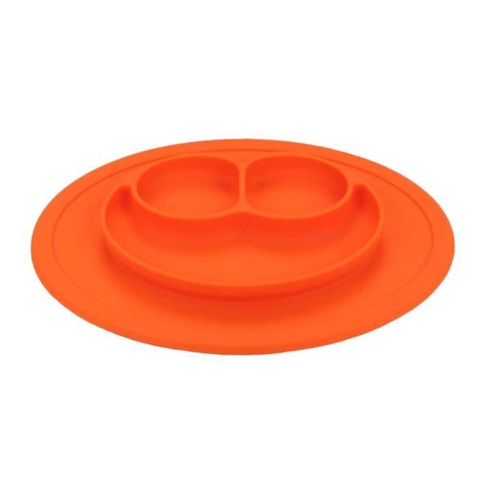 Lot De 3 Assiettes Ventouse Double Face En Silicone – Antidérapantes, Pour Enfants Ou Personnes Âgées (9,5 Cm)