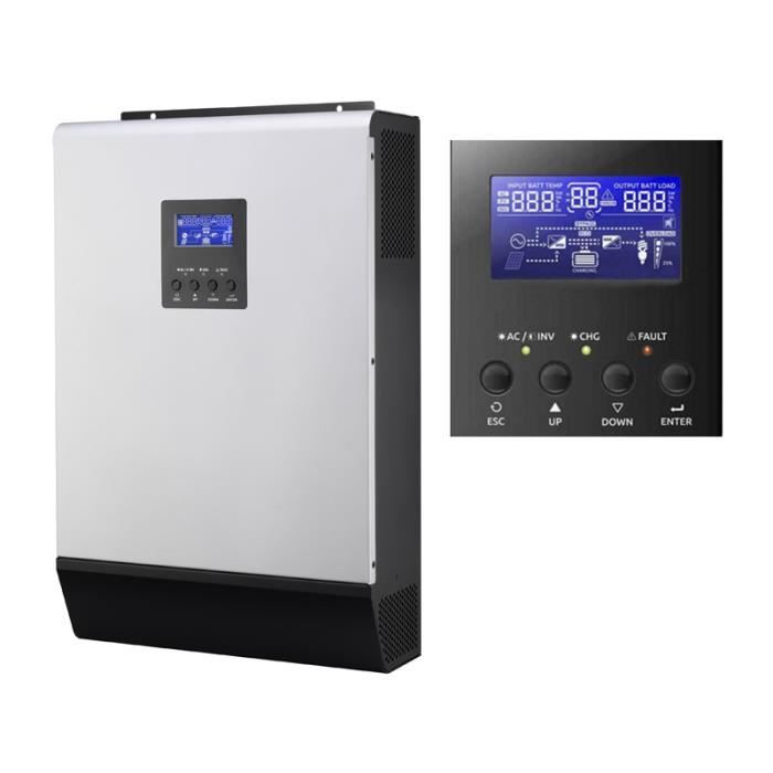 Onduleur Solaire Hybride 5KVA – 48V Vers 230V – Pur Sinus – Contrôleur MPPT Intégré – Neuf