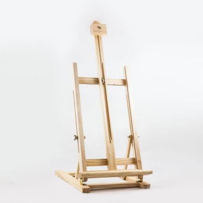 Grand Chevalet A Peinture De Table Bois Dessin Ajustable En Hauteur Peintre Achat Vente Chevalet De Peintre Grand Chevalet A Peinture Cdiscount