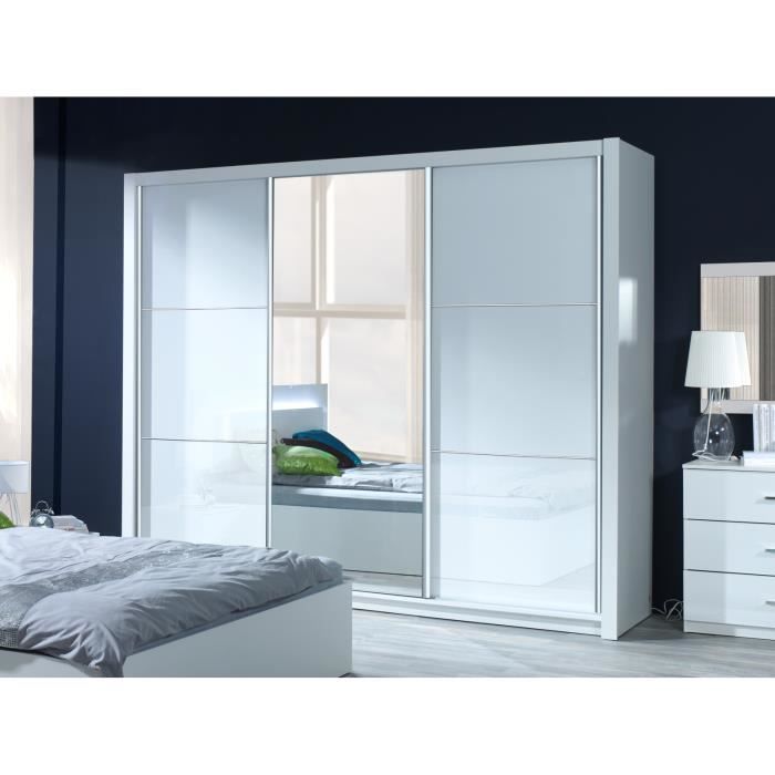 Cocoon Armoire 3 Portes Coulissantes 200 Achat Vente Armoire