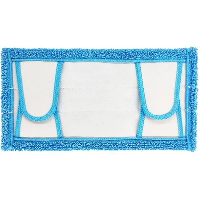 Pack De 7 Recharges De Balai Réutilisables : Têtes De Balai En Microfibre Pour Le Nettoyage à