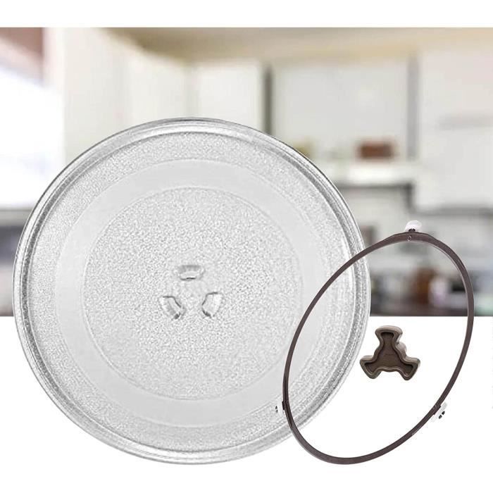 Transparent Plateau Tournant En Verre Pour Micro-ondes Esthétiquement