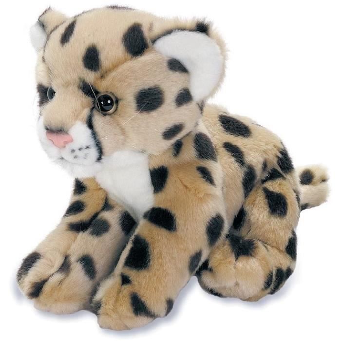 Peluche Animal Bebe Guepard 27 Cm Cdiscount Jeux Jouets