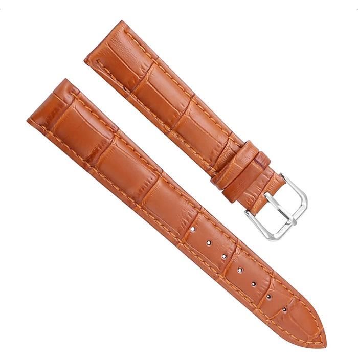 Bracelet Montre en Cuir V ritable Bracelet Montre en Cuir Homme