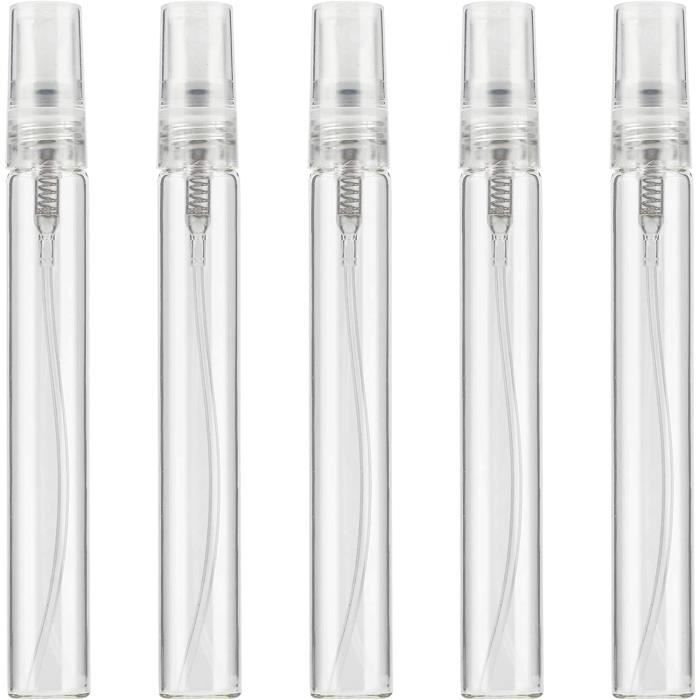 10 Flacons Spray Nasaux Vides 10ml - Réutilisables Pour Huiles Essentielles, Parfums Ou Solution Saline