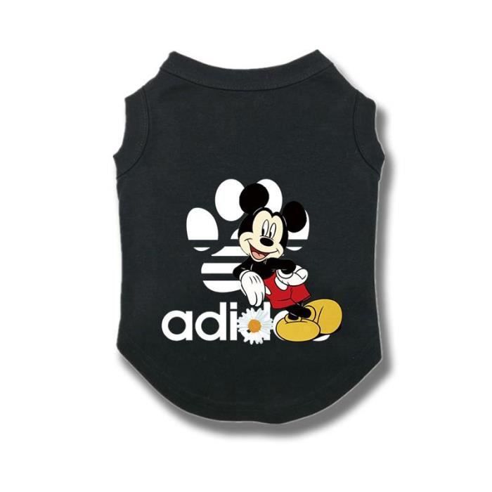 Meilleurs prix pour (1 / XL)Vêtements d'été pour chiens, T-shirt en coton pour animaux de compagnie, vêtements pour petits chiens, Mickey, Chihuahua, ch