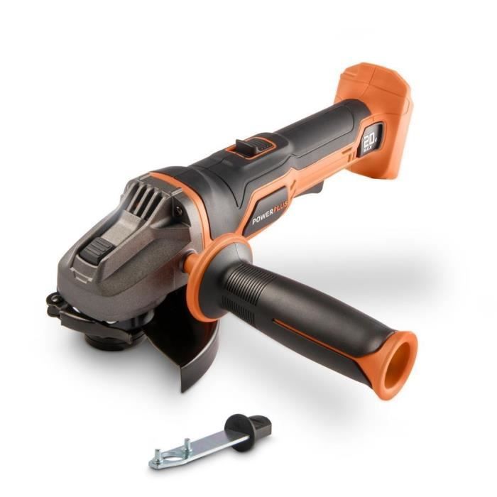 Meuleuse d'angle sans fil 20V Ø115mm - DUAL POWER POWDP35100 - Démarrage progressif