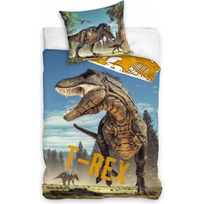 housse de couette dinosaure