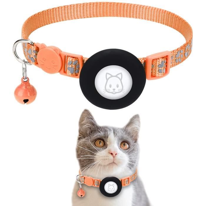SUPPORT AIRTAG COLLIER Chien Chat pour Apple Air Tag sans GPS