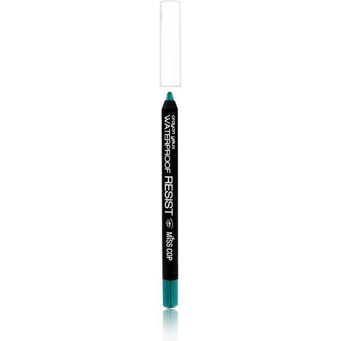 Crayon Pour Les Yeux Hello Kitty Vert Intense - Hypoallergénique, Longue Tenue - Neuf Sous Emballage