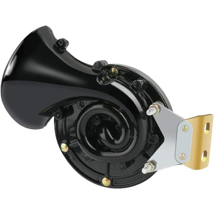 Klaxon Sirène 12V 110dB Qiilu - Avertisseur Sonore Pour Voiture, Camion, Moto, Bateau - 2