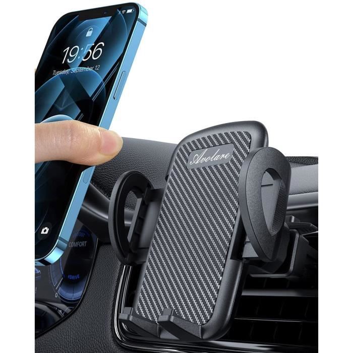 Support Téléphone Universel Pour Voiture - À Clipser Sur La Grille D'aération - Compatible Tous Smartphones