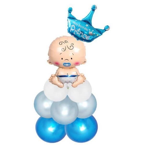 Ballon De Baudruche Ballons D Anniversaire De 8 Saisons 2 Ans Pour Garcon Et Fille Decoration De Fete Type Vert Clair Cdiscount Maison