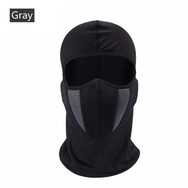 Cagoule Moto Été En Soie Glacée - Respirante, Protection UV, Prolongation Cou - Pour Vélo, Sports Outdoor - 8