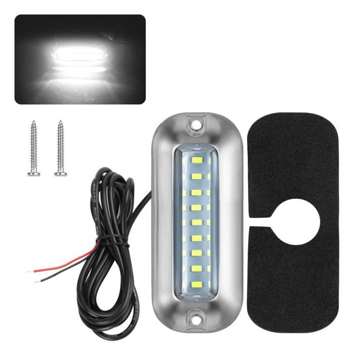 Lot De 4 Feux De Navigation 12V Pour Bateau - LED 3W, 120 Lumens, étanche, Alliage Alu+ABS, Pour Yacht Et Kayak (bleu)