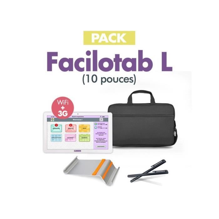 Pack Tablette Senior  L - 10.1" - WIFI/3G