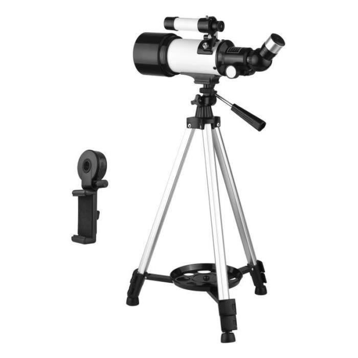Télescope Astronomique Débutant 40mm/400mm - Portable Avec Trépied - Enfants 7+ Ans - Observation Lune Et Planètes