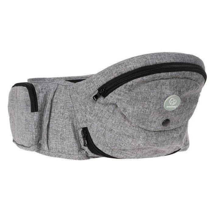 Porte-bébé - Siège de hanche - DREAMBABY - Up & Go - Gris