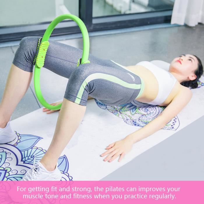 Yoga Fitness Agic Circle Pilates Ring Full Body Dual Grip Exercise Fitness Stretching Yoga Accessories Magic Circle Pilates Toning Ring 762386762