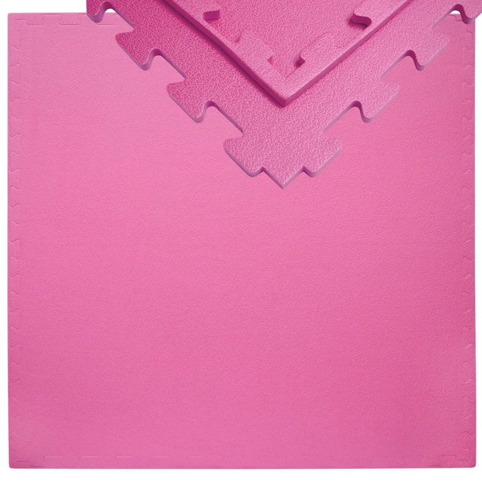 eyepower Tapis Puzzle de Fitness 90x90cm incl embouts extensible 12mm Rose eyepower Tapis Puzzle de Fitness 90x90cm incl embouts extensible 12mm Rose
