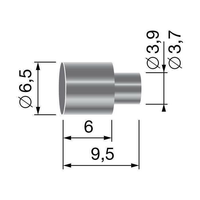 Butée de gaine, pour gaine de Ø: 5,5mm