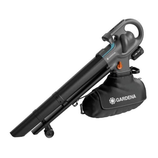 Aspirateur souffleur broyeur 3 en 1 GARDENA PowerJet Collect 18VP4A Kit prêt à 'usage 350 kmh 10.5 m³min