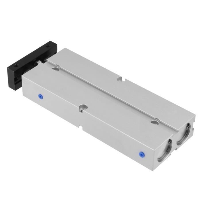 Vérin Pneumatique MAL 20-50 – Alésage 20 Mm, Course 50 Mm, Double Effet, Port PT1/8'', Tige Simple M8, Pression Max 10 Kgf/cm²