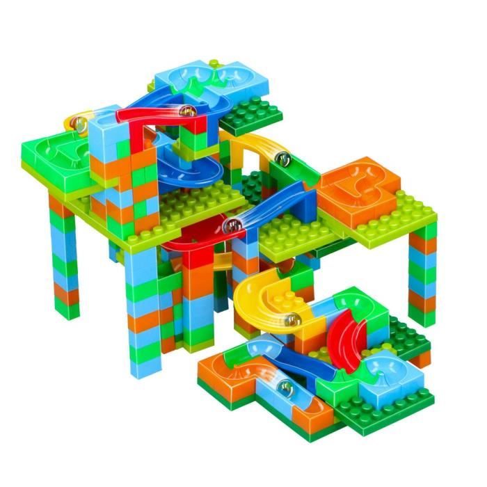 XL Piste de bille 248 pieces jouet parcours circuit jeu