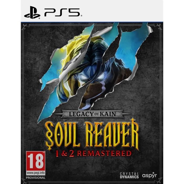 Legacy of Kain Soul Reaver 1&2 Remastered - Edition Deluxe - Jeu PS5