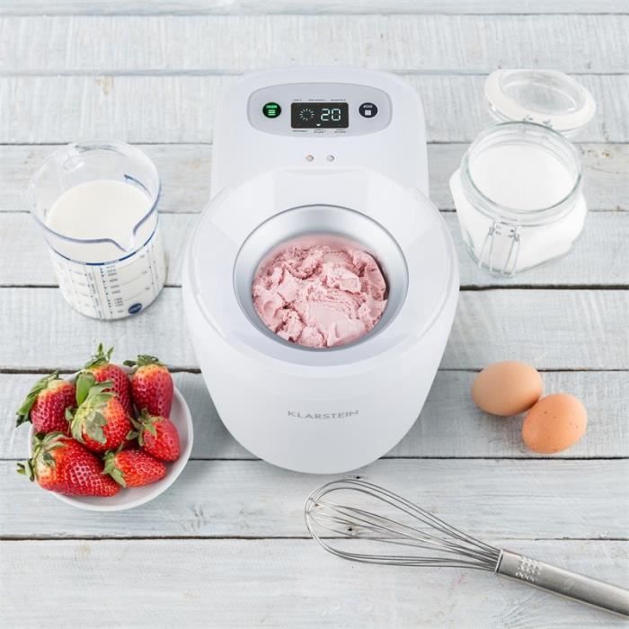 KLARSTEIN  Schneefl&ouml;ckchen Sorbeti&egrave;re thermo&eacute;lectrique 700 ml