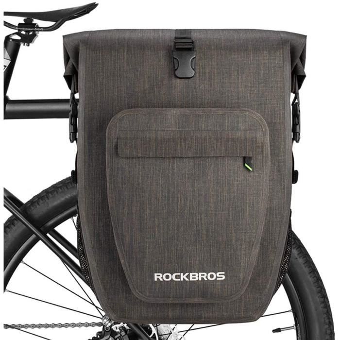 SACOCHE VÉLO ARRIÈRE ÉTANCHE 10L - Parfaite Pour Transporter Vos Affaires En Toute Sécurité