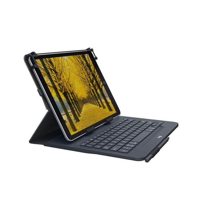 Etui clavier - Logitech - Universal Folio - AZERTY - Pour tablettes Apple Android et Windows de 9 à 10 pouces - Noir