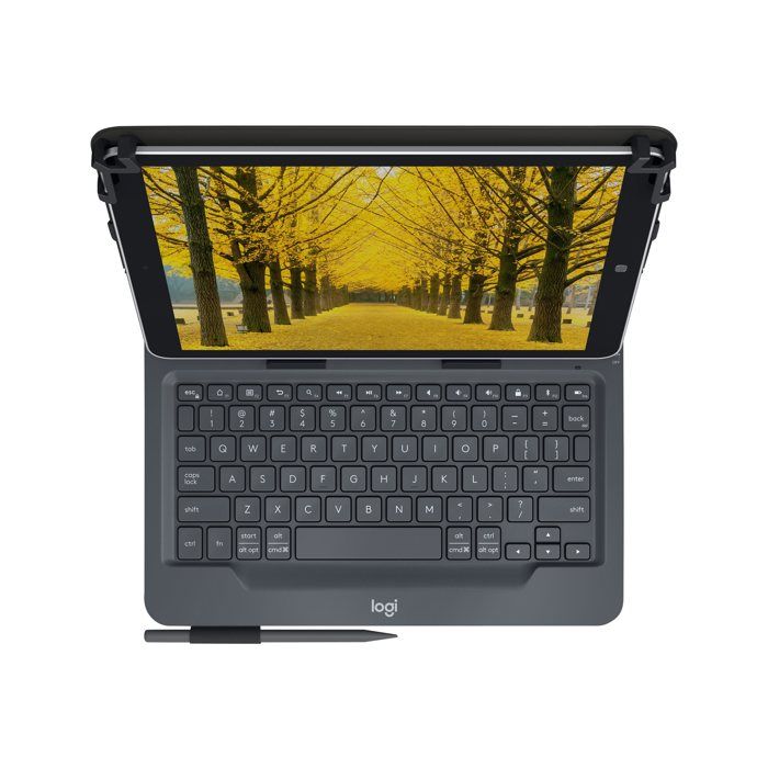 Clavier et étui LOGITECH Universal Folio - Sans fil - Bluetooth 3.0 - AZERTY - Noir Clavier et étui LOGITECH Universal Folio - Sans fil - Bluetooth 3.0 - AZERTY - Noir