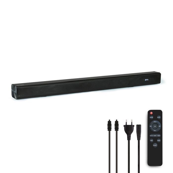 METRONIC 477591 Barre de Son TV 2.0 Bluetooth 5.3 Enceinte