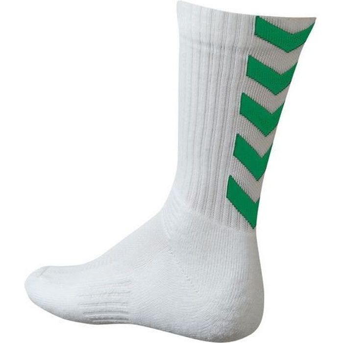 Chaussettes de Handball Authentic Indoor HUMMEL Homme Blanc et Vert Confort optimal BLANC VERT Cdiscount Sport